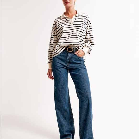 Abercrombie & Fitch Denim - Abercrombie & Fitch Highrise Loose Jeans
